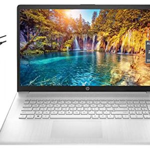 2021 Newest HP 17.3" FHD Laptop, AMD Ryzen 5 5500U 6-core(Beat i7-1160G7, up to 4.0GHz), 16GB RAM, 1TB PCIe SSD, Bluetooth 4.2, WiFi, HDMI, USB-A&C, Windows 10 S, w/Ghost Manta Accessories