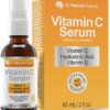 All Natural Advice Vitamin C Serum For Face with Hyaluronic Acid & Vitamin E – Facial Serum - Organic Face Care -Proud Canadian Company 60 ml