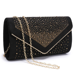 Dasein Women's Glitter Evening Bags Wedding Clutches Formal Party Bridal Purse