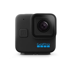 GoPro HERO11 Black Mini - Compact Waterproof Action Camera with 5.3K60 Ultra HD Video, 24.7MP Frame Grabs, 1/1.9" Image Sensor, Live Streaming, Stabilization