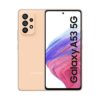 Samsung Galaxy A53 5G Mobile Phone SIM Free Android Smartphone 128 GB Peach 3 Year Warranty UK Version