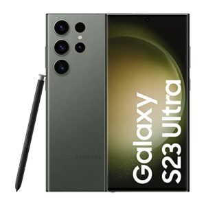 Samsung Galaxy S23 Ultra 5G Dual SIM Android Mobile Phone, 512GB, SIM Free Smartphone, Green 3Y Extended Manufacturer Warranty