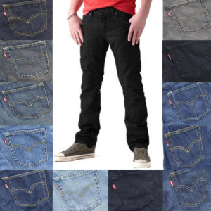 Levi's 511 Boys Skinny Jeans Five Pocket Denim Pant, Cotton Blend