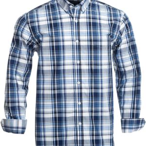 PASHARTUK Mens Button Down Shirts Long Sleeve and Short Sleeve Shirts for Men American Regular Fit Shirts