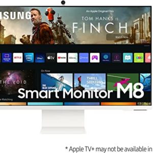 Samsung LS32BM801UUXXU 32" 4K Smart Monitor Smart Hub for TV streaming and catch up apps - White