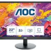 AOC e2270swdn - 21.5 Inch FHD Monitor, 60Hz, TN, 5ms, Vesa 100 x 100, Tilt, Multimedia monitor (1920 x 1080 @ 60Hz, TN, 5ms, DVI/VGA)