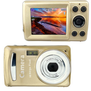 Digital Camera 2.4 Inch TFT LCD Screen 4X Zoom HD 16MP 1080P Anti-Shake Mic US