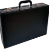 ESSENTIAL PRODUCTS Smooth Nappa Faux Leather Expandable Executive Attache Case Briefcase