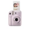 instax mini 12 instant film camera, auto exposure with Built-in selfie lens, Lilac Purple
