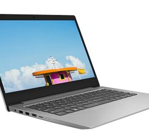 Lenovo IdeaPad 1 14ITL6 14 HD Laptop - (Intel Celeron-N4020, 4 GB, 64 GB, Windows 11S, Microsoft 365 Personal Included) - Platinum Grey