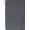 Lifeventure RFID Protected Large Travel Wallet — Zip Bifold Wallet and Passport Holder for Travel, Eco-Friendly, Recyclable Material (Grey)