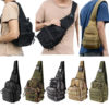 Men Backpack Tactical Sling Bag Chest Shoulder Fanny Pack Cross Body Molle Pouch