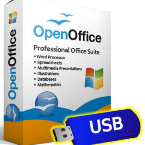 Open Office Software Suite for Windows-Word Processing-Home-Student-Business-USB