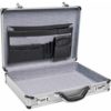 RoadPro 17.5 Silver Aluminum Briefcases Briefcases
