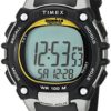 Timex Ironman Men's 100 Lap Flix - Black / Yellow Highlights