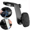 1x Magnetic Magnet Phone Holder Car Dashboard Mount Stand Car Accessories Black