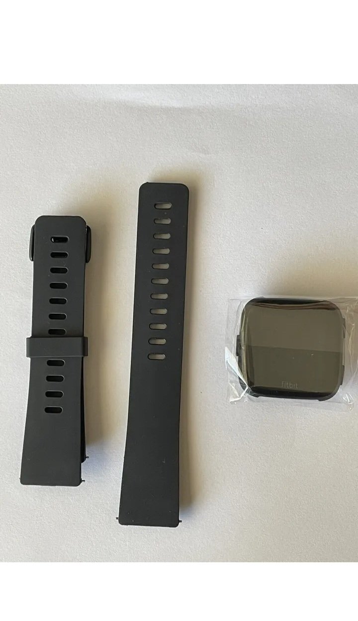 thumbnail interactive-video image 1 of Fitbit Versa 1 Health & Fitness Smartwatch – Activity Tracker, Heart Rate, S&L Bands 1 of 5