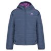 adidas Girls' Classic Puffer Jacket, Wonder Steel, XX-Small (4/5)