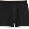 Amazon Essentials Men's Cotton Jersey Boxer Short (Available in Big & Tall), Pack of 5, Black, M