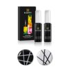 Bluesky Gel Polish, Fine Liner Nail Art Gel Polish duo - Black & White set, Gel Art Paint, 2 x 8g Fine Line Gels for Nail Design (Requires Drying Under UV LED Lamp)