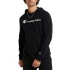 Champion Men's Middleweight Champion Hoodie Jacket, Black-549921, L UK