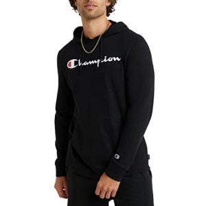 Champion Men's Middleweight Champion Hoodie Jacket, Black-549921, L UK