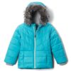 Columbia Girls' Little Katelyn Crest Jacket, Geyser, X-Small