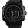 findtime Men's Digital Sports Watch Stopwatch Alarm Waterproof Wrist Watches for Men LED Tactical Dual Time Zone Display Electronic Outdoor Watch