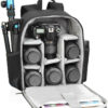 For DSLR Camera Backpack Compatible With Canon, Nikon, Sony, Lens Accessories