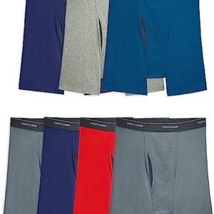 Fruit of the Loom Men's Coolzone Boxer Briefs, Assorted, Large