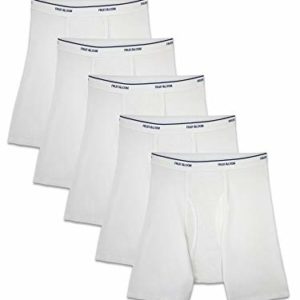 Fruit of the Loom Men's Coolzone Boxer Briefs Underwear, White, XL UK