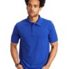 Hanes Men's Short Sleeve X-Temp W/FreshIQ Polo Shirt, Deep Royal, Medium