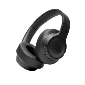 JBL Tune 710BT Wired and Wireless Over-Ear Headphones with Built-In Microphone, Multi-Point Connection and Hands-Free Controls, in Black