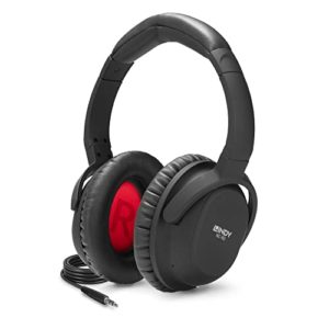 LINDY NC-60 Active Noise Cancelling Headphones, Black