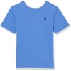 Nautica Boys' Short Sleeve Solid Crew Neck T-Shirt, French Blue Coast, 5
