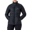 Rab Women’s Microlight Jacket, Warm Winter Down Jacket, Windproof, Breathable Casual Light Weight Packable Black