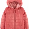 Simple Joys by Carter's Girls' Puffer Jacket, Pink, 3 Years