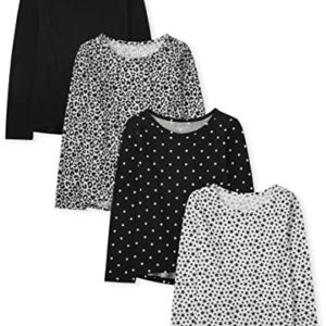 The Children's Place Girls' Long Sleeve High Low T-Shirt