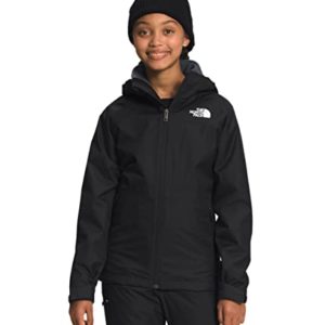 The North Face Girls' Vortex Triclimate Waterproof Insulated Jacket, TNF Black, Small