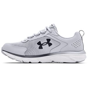 Under Armour Men's Charged Assert 9 Running Shoe, Mod Gray White White 101, 9 UK