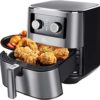 Air Fryer Oven, Uten 5.5L Air Fryers Home Use 1700W with Rapid Air Technology for Healthy Oil Free & Low Fat Cooking, Baking and Grilling with Recipe