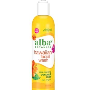 Alba Botanica Hawaiian Deep Cleansing Coconut Milk Facial Wash, 237 ml