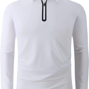 Alex Vando Mens Golf Shirt Moisture Wicking Quick-Dry Short Sleeve Casual Polo S