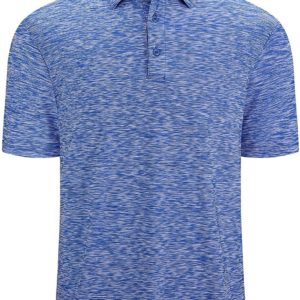 Alex Vando Mens Golf Shirt Moisture Wicking Quick-Dry Short Sleeve Casual Polo S