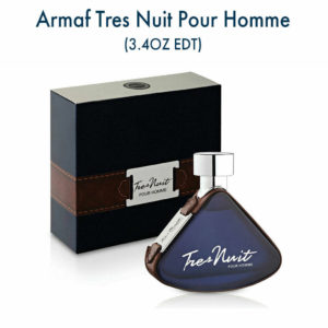 Armaf Tres Nuit 3.4 oz/100ml Eau De Toilette for Men