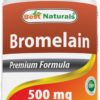 Best Naturals Bromelain 500 mg 120 Tablets