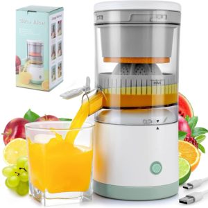 Citrus Juicer Lemon Squeezer Orange Juice Fruit Machine Kitchen USB Charging Gym