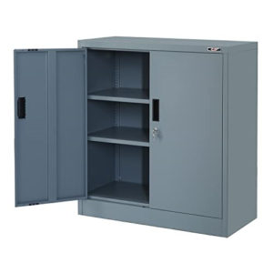 CJF Storage Cabinet with Locking Doors, Metal Storage Cabinets for Home Office,