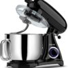 COOKLEE Stand Mixer, 800W 8.5-Qt. Kitchen Mixer with Dishwasher-Safe Dough Hooks