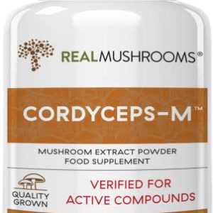 Cordyceps Performance Mushroom Extract Powder Supplement - Improve Energy and Endurance (120ct) Non-GMO (60 Days)